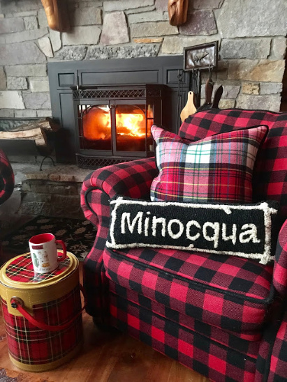 Buffalo Plaid Chairs ~ White Arrows Home