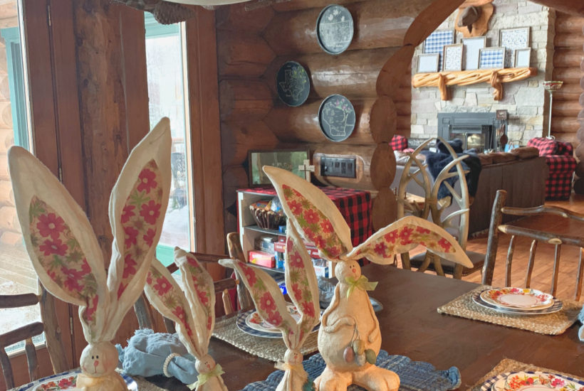 Easter Tablescape- White Arrows Home