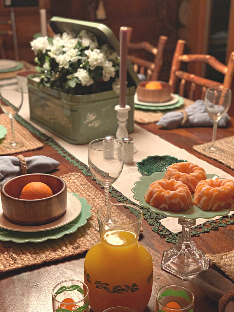 Spring Breakfast Table