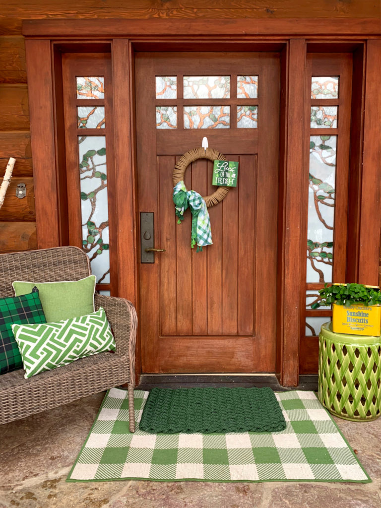 diy ideas for st patricks day front porch