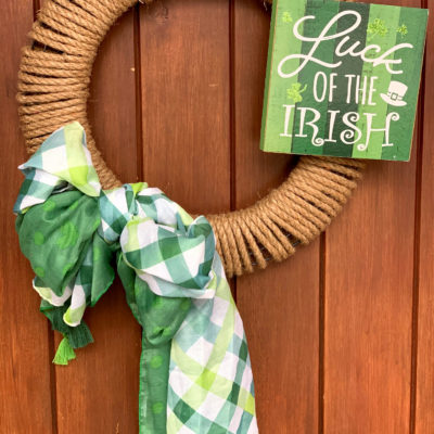 St. Patrick’s Day Wreath DIY