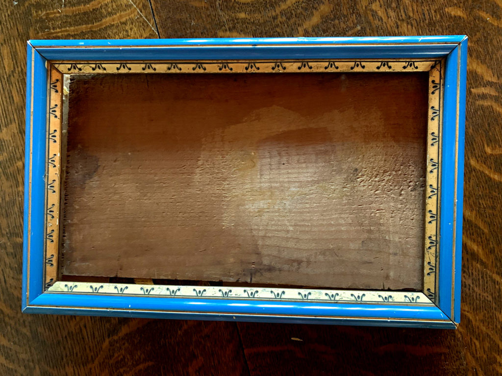 Vintage Blue Frame
