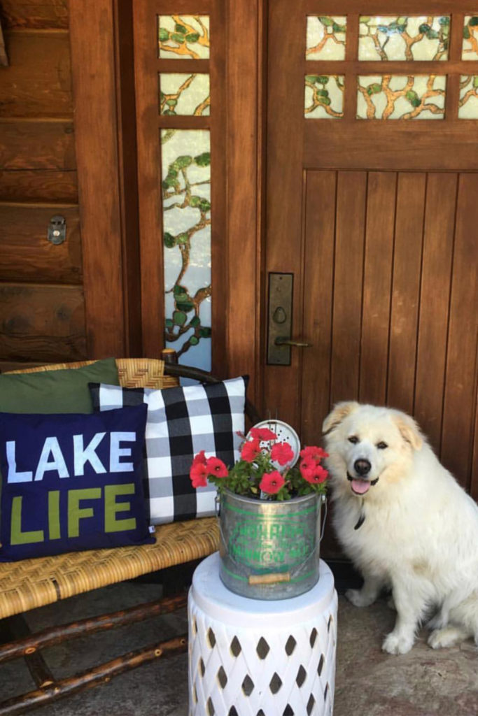 Lake House great pyrenees