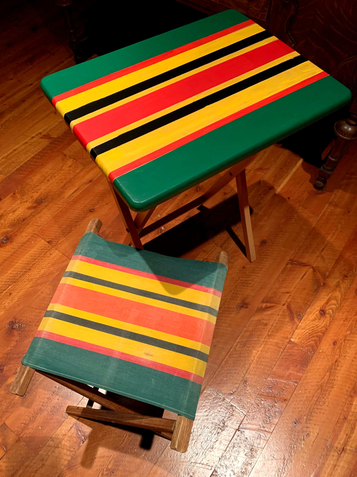 Painted TV Trays Made New Again White Arrows Home