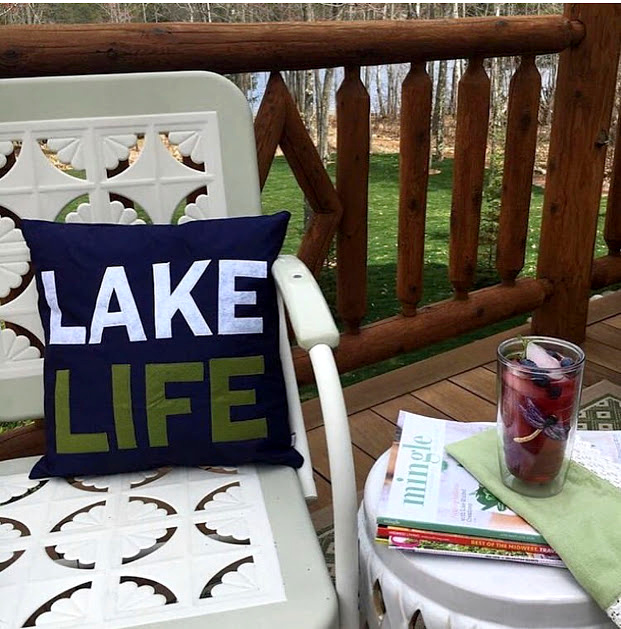 thinkstar Lake House/Life Gifts Blanket Throw For Women Men - Boating/ Fishing Gifts - House Decor Decorations