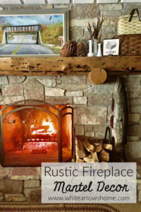 Rustic Mantel Decor