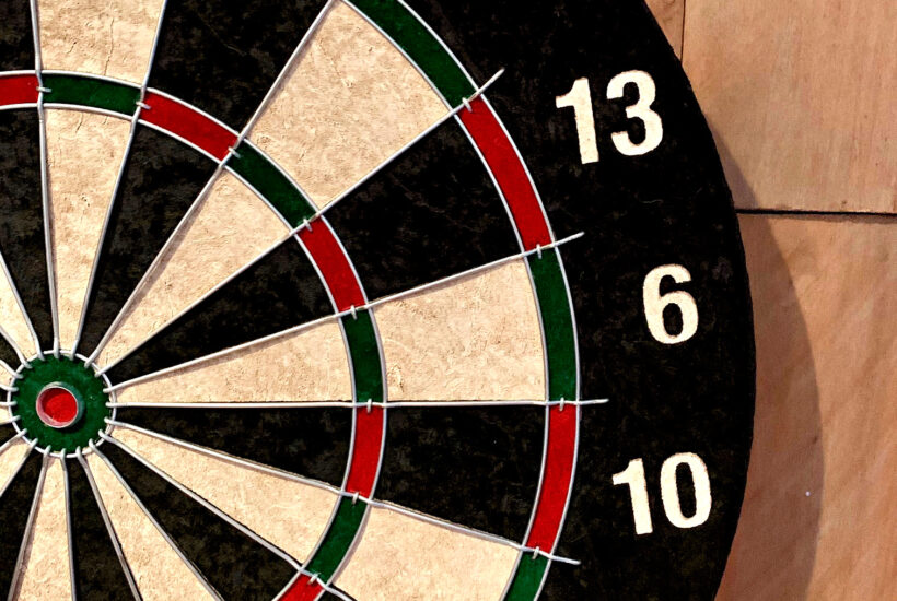 Father's Day Gift Idea, Custom Dart Board