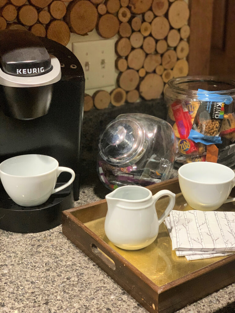 coffee station