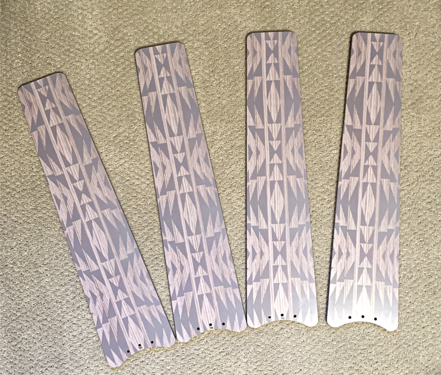 HunterFanBlades White Arrows Home