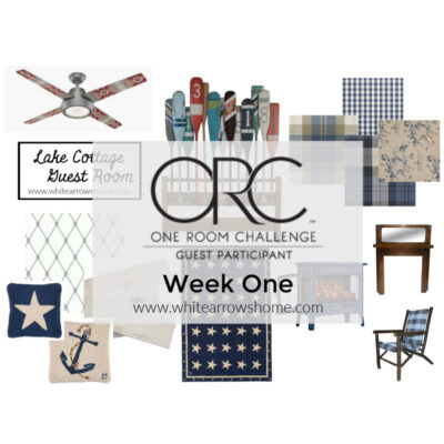 One Room Challenge Week 1: Guest Room Design Plan