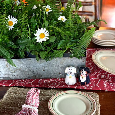 Summer Cottage Tablescape