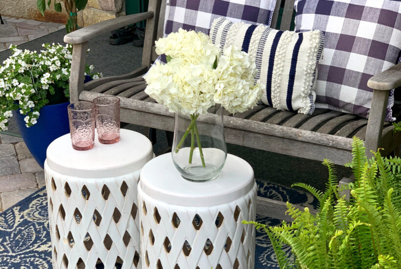 Summer-Porch-Garden-Stools