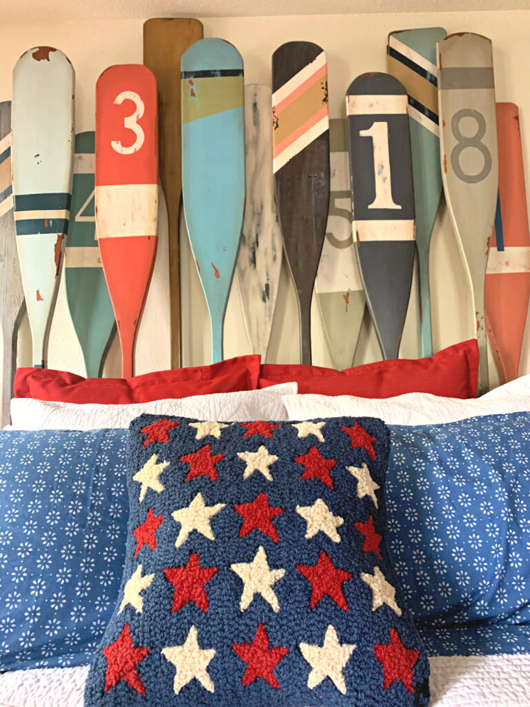 Nautical Bedroom, Chandler 4 Corners Pillow