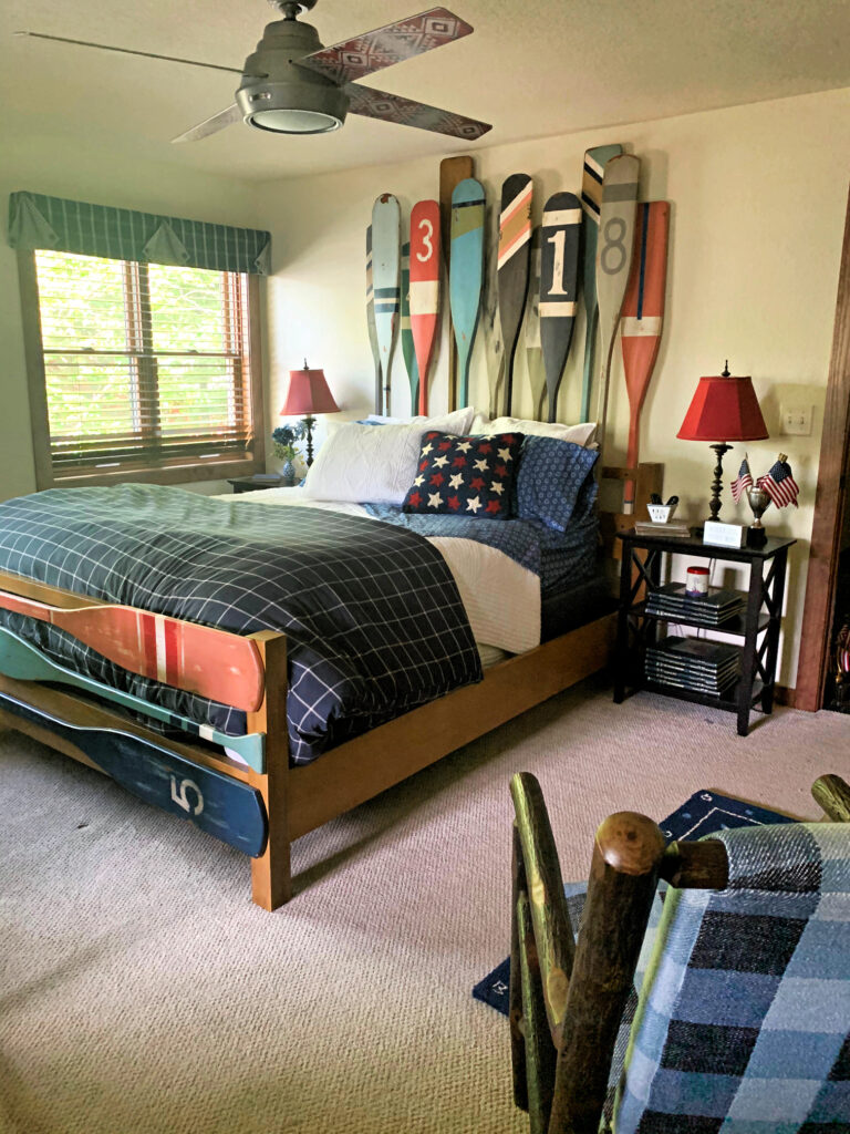 One Room Challenge Nautical Guest Bedroom