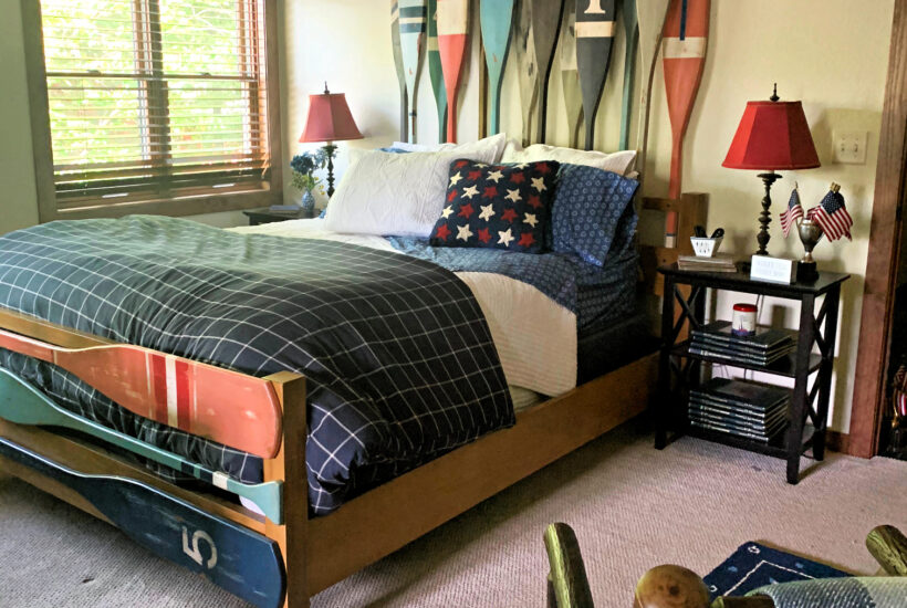 One Room Challenge Nautical Guest Bedroom