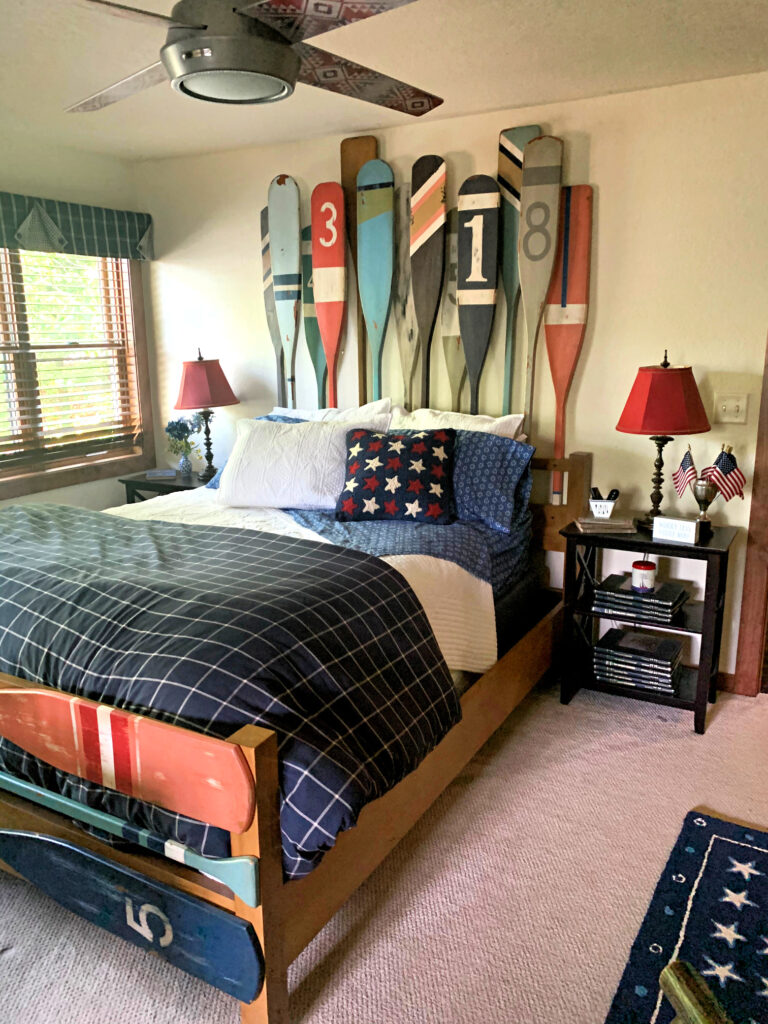 One Room Challenge Nautical Guest Bedroom