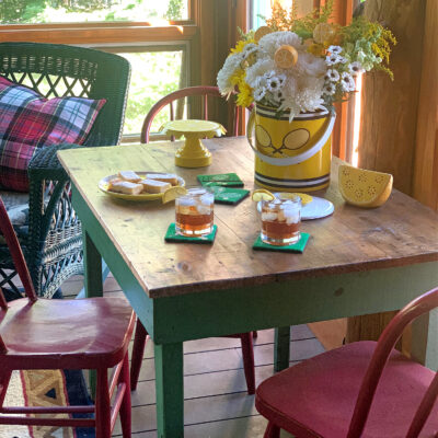 Summer Floral Arrangement in Yellow and White