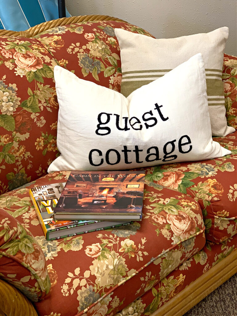 Fall Decor Guest Cottage Pillow