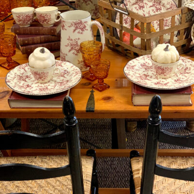 A Collected Fall Tablescape