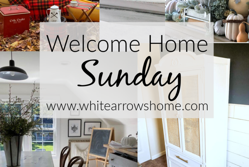 Welcome Home Sunday decor inspiration