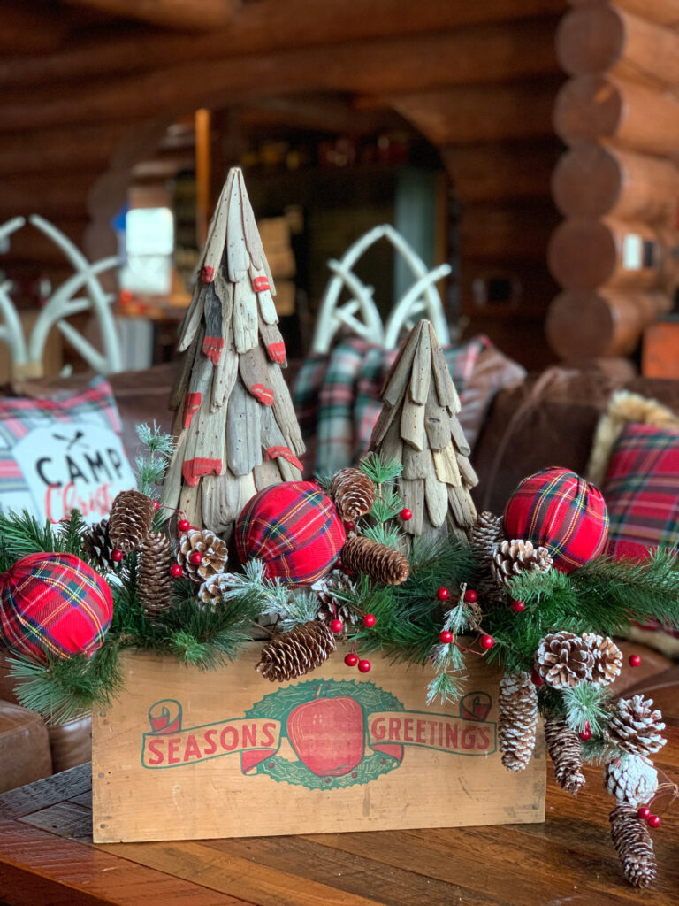 Cabin Christmas Decor