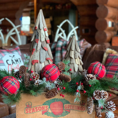 Design a Woodland Christmas Crate