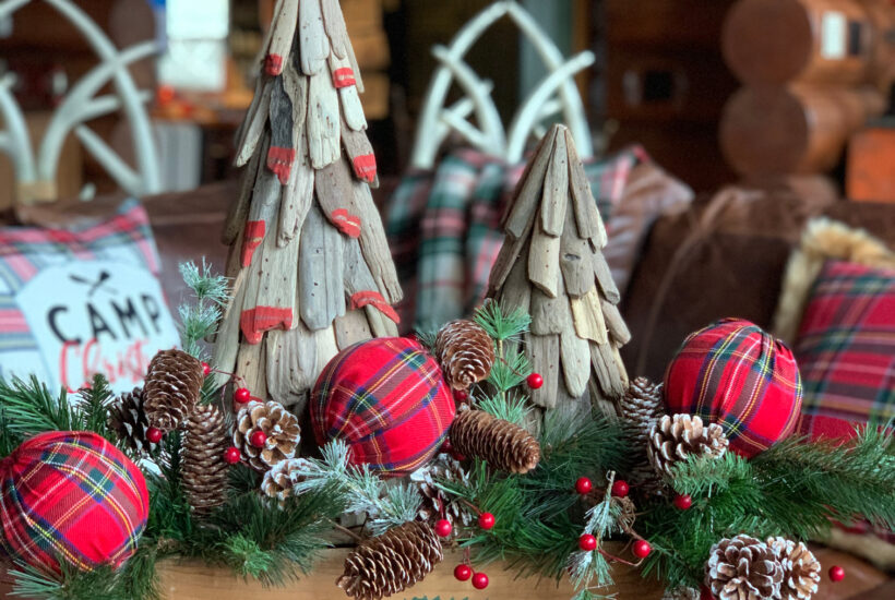 Christmas Crate decor