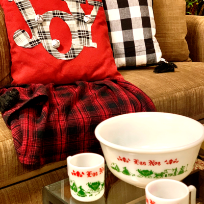 DIY No Sew Christmas Pillow