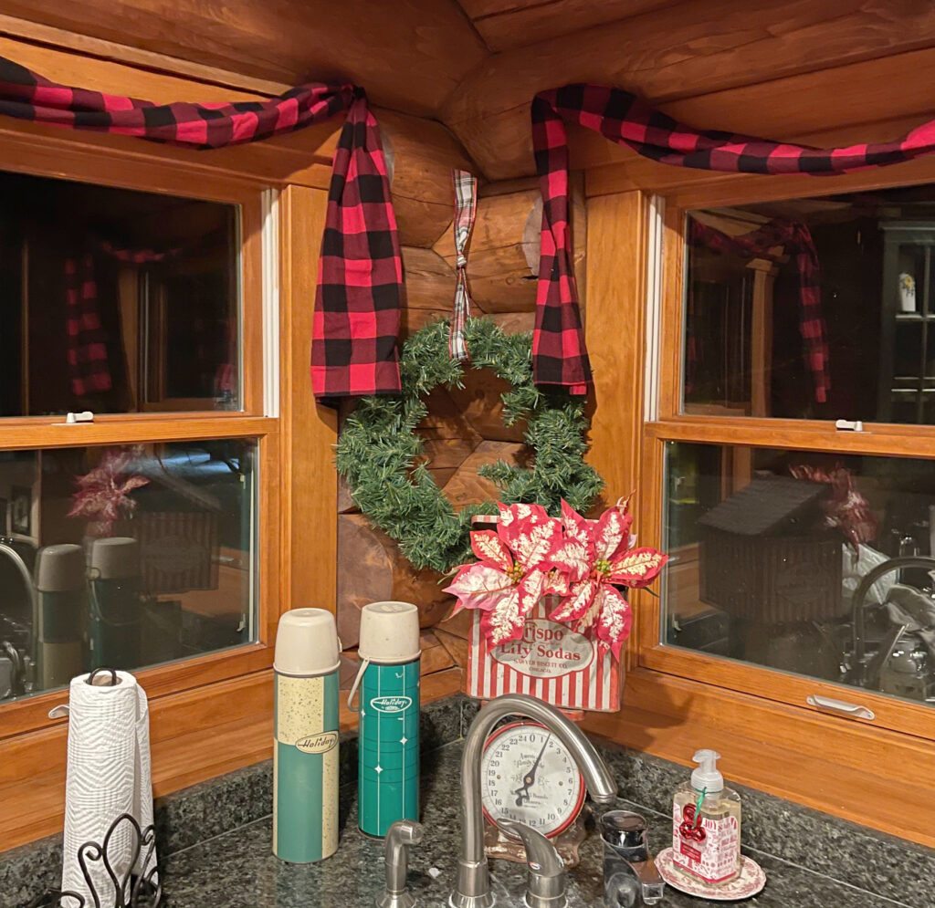 Get the Look - Casual Christmas Buffalo Plaid Holiday Kitchen