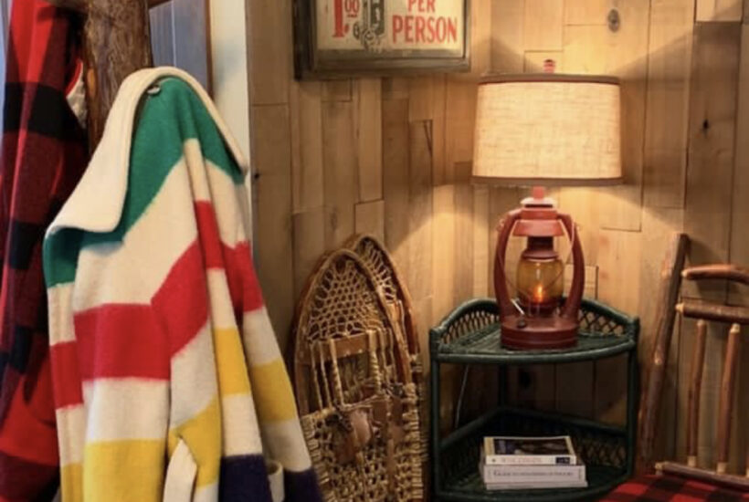 Decorating with Snowshoes