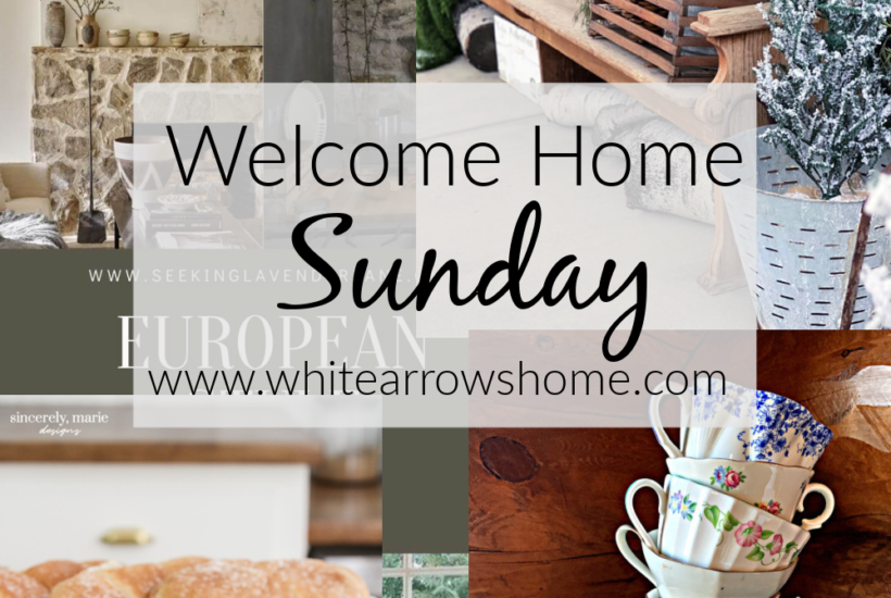 Welcome Home Sunday Recipe and Decor Inspo