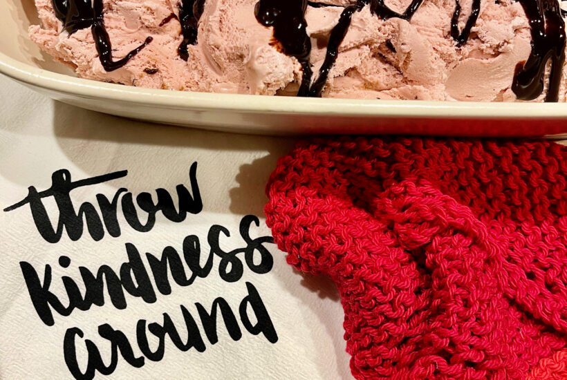 Valentine Ice Cream Cake