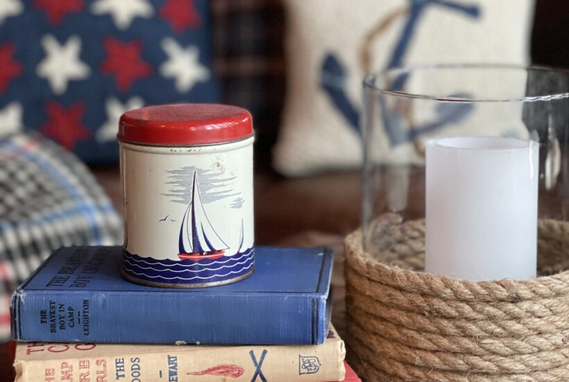 Nautical Rope Candle Holder