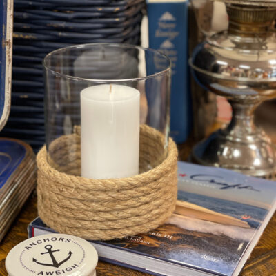 DIY Nautical Candle Holders