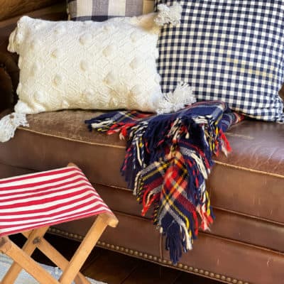 Mixing Vintage and New in the Sunroom