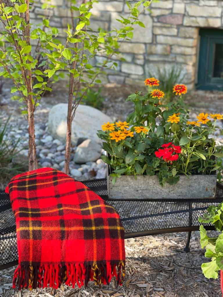 Styling a Garden Bench