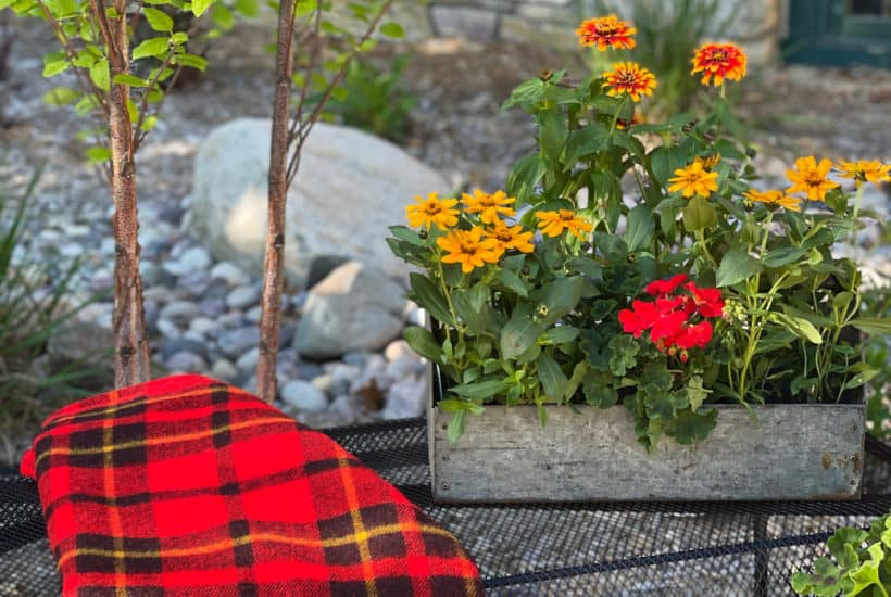 Styling a Garden Bench