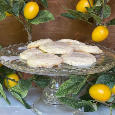Delicious Lemon Melt Away Cookies