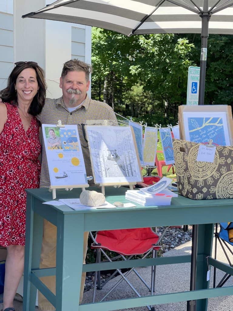 Author and Artist Kyle L White Pop Up Shop at White Arrows Home
