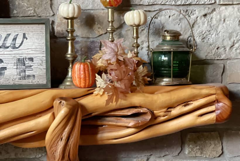 Fall Mantel Decor