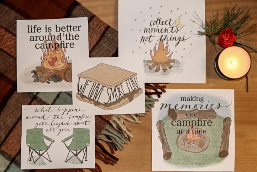 Campfire Printables