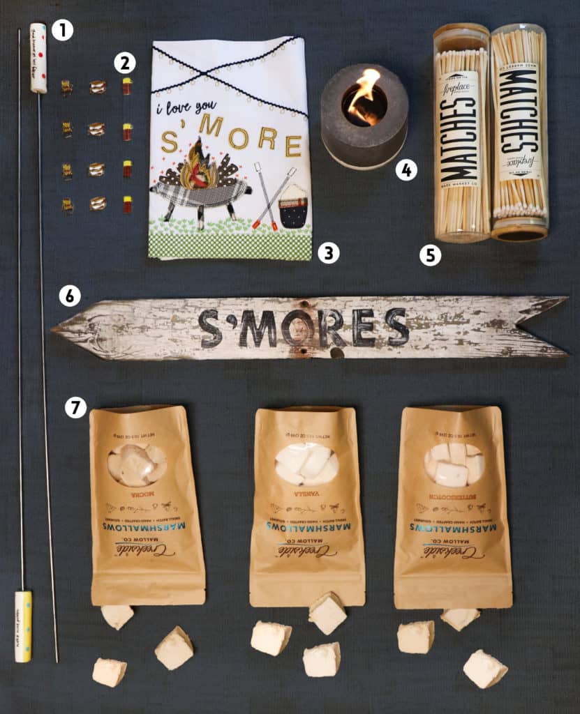 S'mores Gifts and Products from White Arrows Home