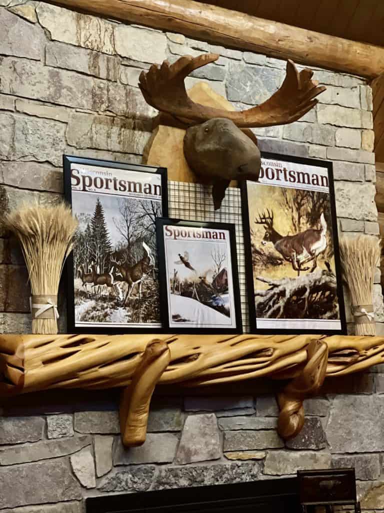 Fall Mantel Decor