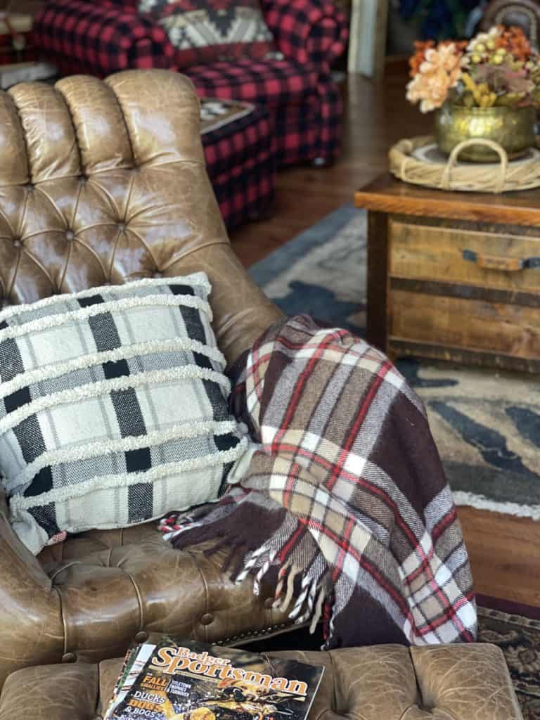 Afghans - Rustic Throws & Accent Pillows - Cabin Decor - camping