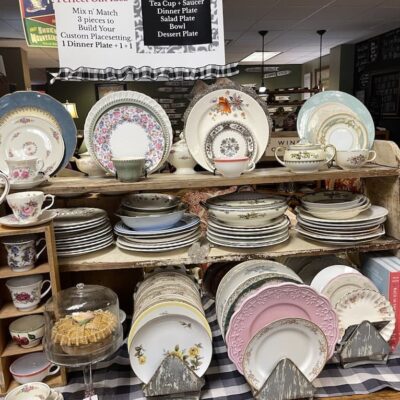 Mix and Match Vintage Dishes