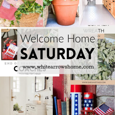 Welcome Home Saturday with Vintage and Grace Living