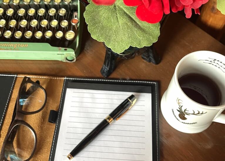 Desk, Notepad, Handwriting