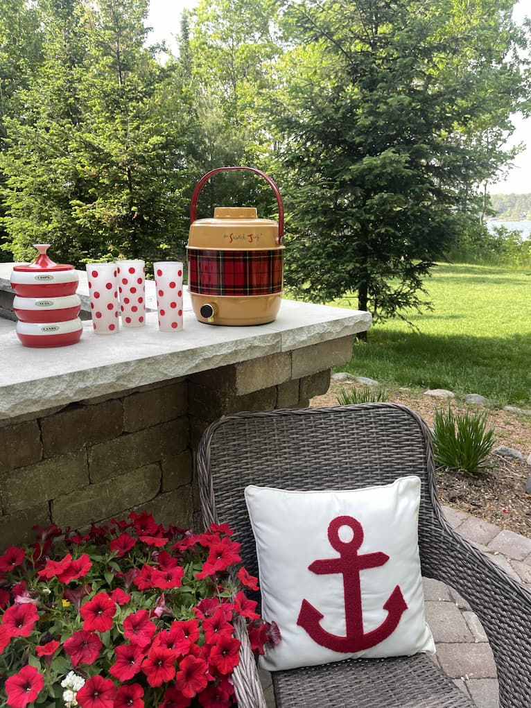 Summer Porch Decor Skotch Cooler