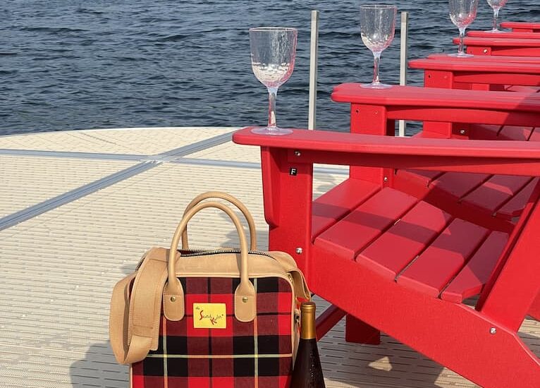 Summer on the Dock Lake House Skotch Kooler