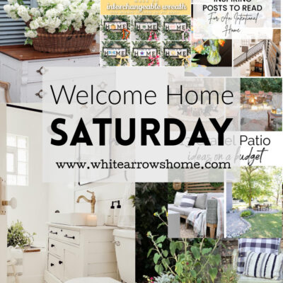 Welcome Home Saturday with Guest Vintage and Grace Living
